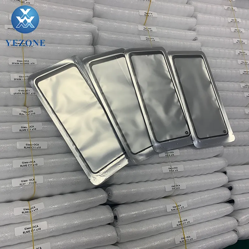 glass with oca For iphone glass oca Factory wholesale different brands and models for iphone For samsung glass oca lcd