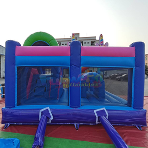 Château gonflable licorne commercial pour enfants avec toboggan intégré – Vente en gros - Product Image 3