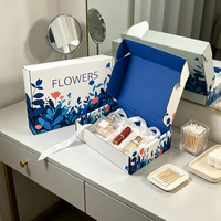 Boîte en papier rigide personnalisée avec logo en or à chaud, boîte cadeau pliable multi-tailles pour l'emballage de parfums, de vêtements et de chaussures