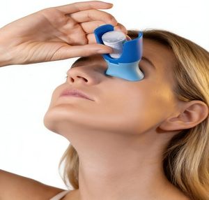 Gotero Ocular Portátil y Práctico, Asistente Ergonómico para Gotas con Soporte para Botella, Fácil de Usar, Hecho de Plástico Resistente - Product Image 1