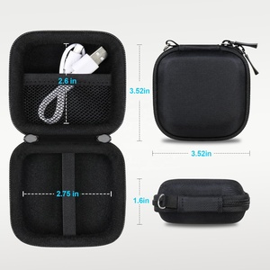 Pour <span class=keywords><strong>Crucial</strong></span> X9/X9 Pro <span class=keywords><strong>SSD</strong></span> Case-Sac de rangement de protection rigide en EVA pour <span class=keywords><strong>SSD</strong></span> portables de <span class=keywords><strong>1</strong></span> <span class=keywords><strong>To</strong></span> et lecteurs USB 3.2 (organisateur de voyage) - Product Image 3