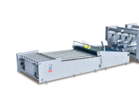 Compteur de boîtes en carton ondulé entièrement automatique de haute précision DS-1650/2000/2400, compteur de boîtes automatique intelligent avec emballage en sacs plastiques