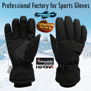 Guantes de Esquí Impermeables de Fábrica OEM para Hombre y <span class=keywords><strong>Mujer</strong></span>, 3M, para Snowboard, Esquí, Remover Nieve y Actividades al Aire Libre en Invierno, Cálidos y Cómodos - Product Image 2