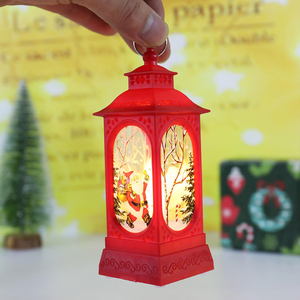 Lanterne à vent vintage LED pour Noël, décorations suspendues pour la maison, décorations pour l'arbre de Noël, cadeaux de Noël - Product Image 4