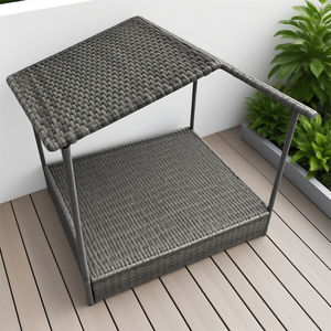 ที่นอนสัตว์เลี้ยงทำจากหวาย PE แบบ2-in-1เตียงสำหรับแมวและสุนัขขนาดเล็ก - Product Image 4