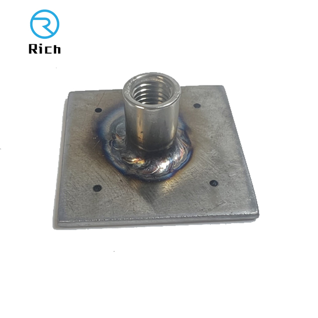 Набор болтов, стальная пластина, Стопорная круглая основа, фланцевые гайки, сварная Резьбовая гайка, пластина с круглым потайным отверстием, Т-образная гайка