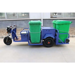 Ville propre santé environnementale poubelles transporteurs voitures tricycle électrique seau camion de nettoyage - Product Image 1