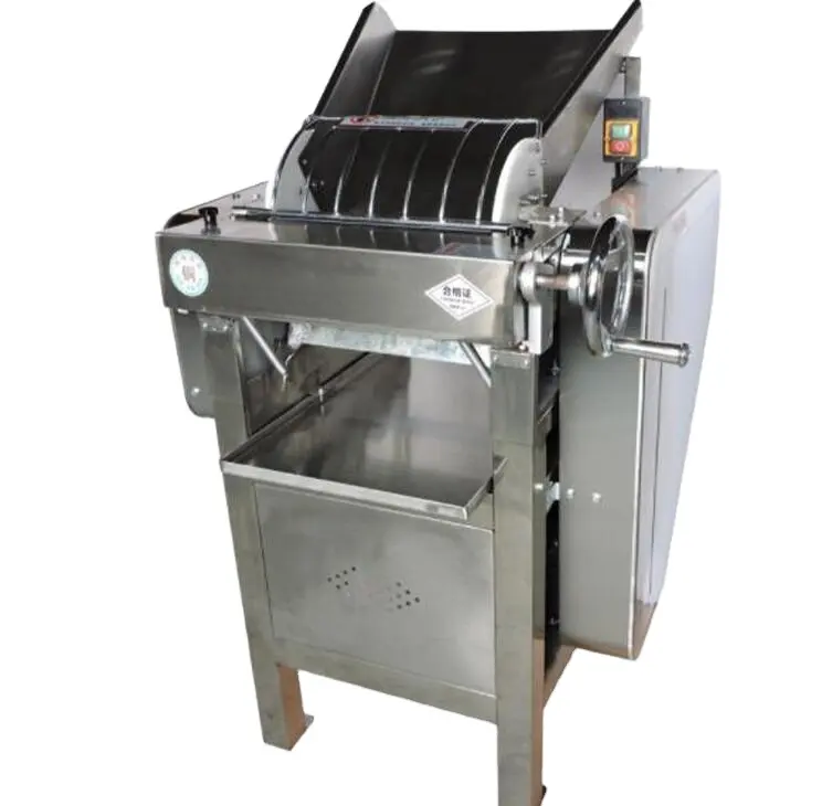 Mesin pembuat Pasta Manual multifungsi komersial mesin pemotong pembuat Mi engkol tangan