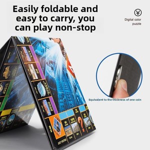 <span class=keywords><strong>Jeu</strong></span> de Société Interactif Géant pour Enfants avec Cartes à Glisser en Plastique Authentiques – Éditions Mondiales Chine - Product Image 3