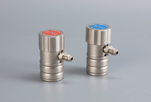 Bộ Đồng Hồ Đo Áp Kế CO2 Với HS-B60-R744 Khớp Nối Nhanh R744 - Product Image 3