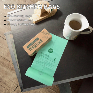 Bolsa de Basura Compostable, Bolsa Pequeña con Base para Desechos de Cocina, a Prueba de Olores, Accesorios para Contenedores - Product Image 2