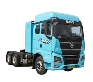 รถบรรทุกหนัก Sany 6x4 ดีเซล ไพร์มมูฟเวอร์ กำลังเครื่องยนต์มากกว่า 450 แรงม้า รับน้ำหนักได้ 21-30 ตัน สำหรับขนส่งทางหลวงและขนส่งตู้คอนเทนเนอร์ - Product Image 1