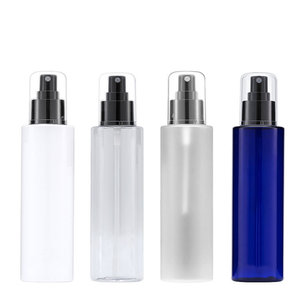 1oz 2oz 4oz clear plastic PET spray bottle gel bottle with twist screw cap