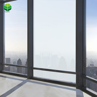 Morden tecnología wifi app control regulable pdlc inteligente película de vidrio para la construcción de ventanas de vidrio