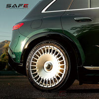 Porcelain Forged Alloy Wheels Disc Spoke 22 23 24 Inch 5x112 Serene Car Rim for Mercedes Maybach Eqs Suv
