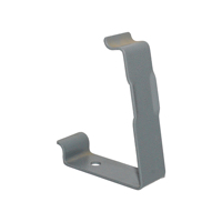 Clip de fixation réglable réutilisable en acier à ressort galvanisé pour caisses en bois métriques, clip métallique pour caisses
