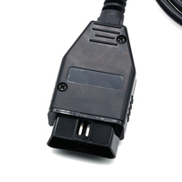 Cable de datos para coche, adaptador Obd Ii de 16 Pines, conector macho Universal Obd, arnés de cables