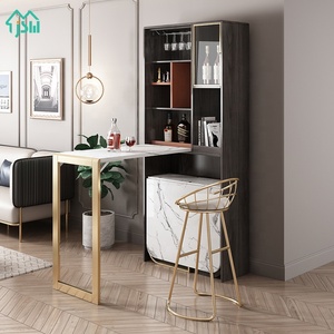 Tavolo da Pranzo Multifunzionale Pieghevole con Piano Effetto Marmo di Lusso <span class=keywords><strong>e</strong></span> Sedie per <span class=keywords><strong>Sala</strong></span> da Pranzo - Product Image 6