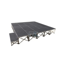 Plateforme mobile en contreplaqué de 30 mm, plateforme amovible pour événements, en vente