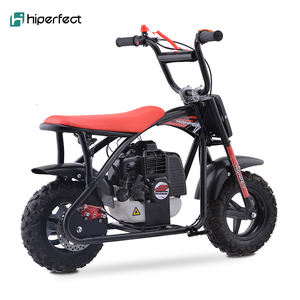 HIPERFECT Nouvelle Mini <span class=keywords><strong>Moto</strong></span> de Poche <span class=keywords><strong>50cc</strong></span> 52cc à Essence 2 Temps Tout-Terrain avec Frein à Disque Arrière et Certification CE - Product Image 5