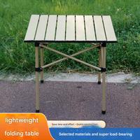 Table pliante moderne en aluminium pour l'extérieur, idéale pour la salle de sport, le camping, les pique-niques et les barbecues, par Outdoor Furniture Company