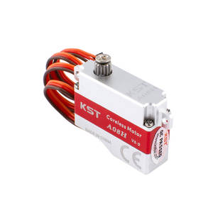 Ventes chaudes KST A08H V6.0 HV Servo micro sans noyau à engrenages métalliques DC7.4V en alliage d'aluminium 3.2Kgf.cm 0.09sec pour modèle RC planeur - Product Image 2