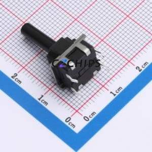 TSW10112-232B333CA Tactile Switch Through hole-4P,12.5x10.8mm Switch Single Pole Single Throw Round Button 1.8N 12.5mm - Product Image 2