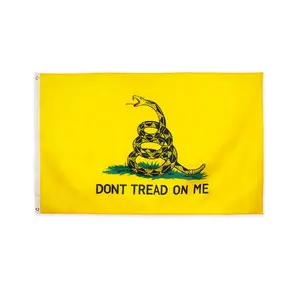 Wholesale 3X5 ft Stock Polyester Dont Tread On Me Gadsden Flag