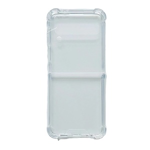 Funda transparente a prueba de golpes para Samsung Galaxy Flod4 3, cubierta de acrílico + TPU para Samsung Z Flip <span class=keywords><strong>4</strong></span> <span class=keywords><strong>ZFlip</strong></span> 3 <span class=keywords><strong>5G</strong></span> - Product Image 1