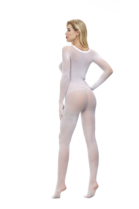 Bas de corps en soie extrêmement fins et doux à cinq doigts et orteils sans couture respirant et doux au toucher bas de corps - Product Image 3