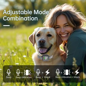 Collar Inteligente Antiladridos para Perros, Recargable por USB, Ecológico, de Plástico, Resistente al Agua IP67 - Product Image 5
