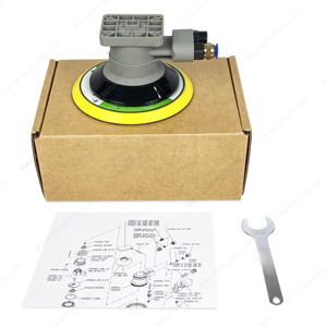 Garsure 6inch 150mm 12, 000 vòng/phút không chân không quỹ đạo 5mm tự động thao tác Sander khí nén không khí Sander với cánh tay robot - Product Image 2