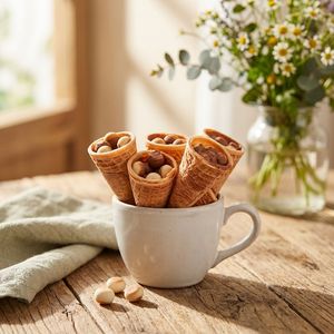 Conos <span class=keywords><strong>de</strong></span> Waffle <span class=keywords><strong>Rellenos</strong></span> <span class=keywords><strong>de</strong></span> <span class=keywords><strong>Chocolate</strong></span> Directamente <span class=keywords><strong>de</strong></span> Fábrica en China, Marca Privada OEM, Conos <span class=keywords><strong>de</strong></span> Crema <span class=keywords><strong>de</strong></span> <span class=keywords><strong>Chocolate</strong></span> - Product Image 2