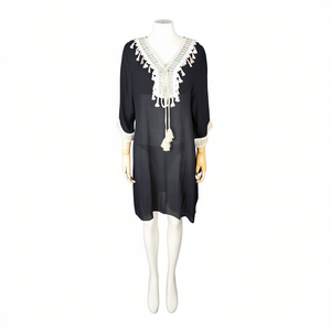 Copricostume Sexy da Donna in Chiffon per l'Estate, Sarong Bikini, Copricostume Kaftan da Spiaggia W21054-32 - Product Image 2