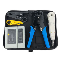 Dénudeur de câble Coaxial professionnel, Kit de réparation d'entretien d'ordinateur, Kit d'outils de mise en réseau