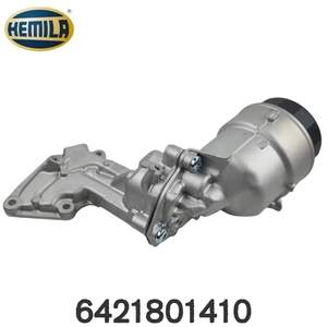 HEMILA Pièces de véhicule conformes aux normes OE compatibles avec Mercedes-Benz M642 OE : 6421801410 6421800010 Base de <span class=keywords><strong>filtre</strong></span> à huile - Product Image 3