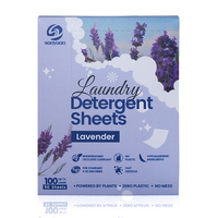 Bandes de Lessive Écologiques au Logo Personnalisé, Parfum Lavande, à Base d'Enzymes, pour Fournisseurs de Produits de Nettoyage