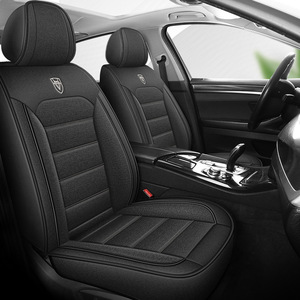 Housse de siège en cuir de luxe coussin de siège auto housses de siège auto en cuir - Product Image 5