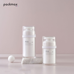 Flacon pompe rond ABS 30-120 ml avec couvercle anti-poussière – récipient rechargeable pour essence, lotion et crème de soin - Product Image 5