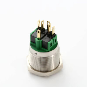 ELEWIND Interrupteurs à bouton-poussoir en acier inoxydable 25mm momentané ou à verrouillage 1NO1NC avec symbole d'alimentation (PM251F-11ET/B/12V/<span class=keywords><strong>SCE</strong></span> ROHS) - Product Image 5