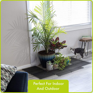 Alfombra de púas a prueba de gatos, rectangular, de malla, para protección de gatos en jardín o balcón - Product Image 5