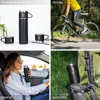 Cadeau de Noël, gobelets thermiques, sublimation sportive, thermos vierge, tasse à thé, tasse à café, gobelet en verre, bouteille d'eau pour boissons chaudes et froides