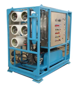 Purifica el agua de mar para obtener agua potable pura, máquina de desalinización de agua de mar totalmente automática integrada en barco/Isla/área costera - Product Image 2