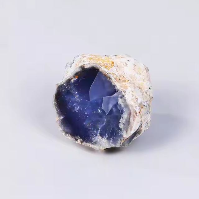 Wholesale Turkey Natural Blue Chalcedony Raw Stones Semi-Precious Crystal Gemstone for Jewelry Making