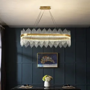 <span class=keywords><strong>Lustre</strong></span> LED Dimmable en Cristal de Taille Moyenne, Style Nordique Créatif, pour Salle à Manger et Chambre, Garantie 3 Ans - Product Image 5