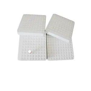 50 holes, 100 holes available EPS styrofoam test tube tray foam test tube rack for protection