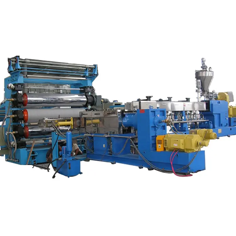 Ligne en plastique d'extrusion de machine de production de profils de PVC fabriquée en Chine