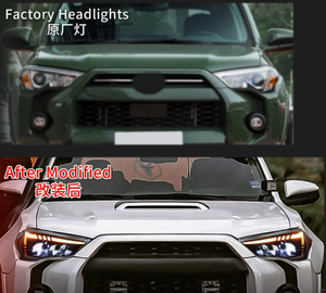 Nouveau phare avant LED étanche AURON 32V 60W 6000K 6000 lm pour 4Runner 2010-2023, remplacement/amélioration OE, garantie 1 an, automobile - Product Image 2