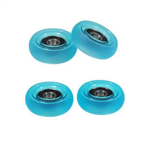 Rouleau <span class=keywords><strong>de</strong></span> <span class=keywords><strong>guidage</strong></span> silencieux en polyuréthane PUR60830-7C1L8M6 avec goujon fileté M6, profil en arc <span class=keywords><strong>de</strong></span> 30x7 mm, <span class=keywords><strong>pour</strong></span> <span class=keywords><strong>rail</strong></span> <span class=keywords><strong>de</strong></span> <span class=keywords><strong>porte</strong></span> <span class=keywords><strong>coulissante</strong></span> - Product Image 4