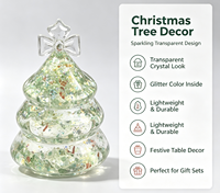 Nouveauté transfrontalière : Jouets de décompression TPR série sapin de Noël, anti-stress, à rebond lent, vente en gros